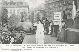 Item #1292 Suffragist Rally Postcard