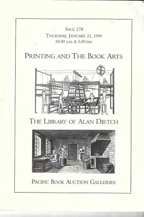 Printing and the Book Arts