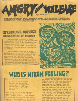 Item #1602 Angry About Welfare, Issue No. 2