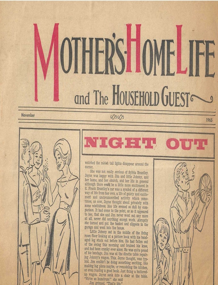 Item #1649 Mother's- Home Life and the Household Guest, Nov. 1965 Vol. 77 no. 9
