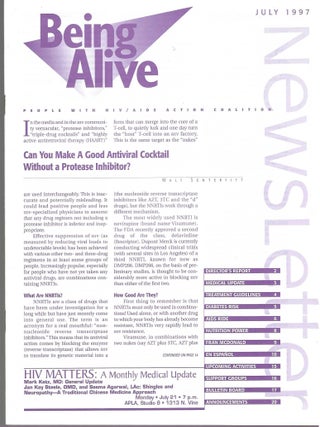 Item #1661 Being Alive