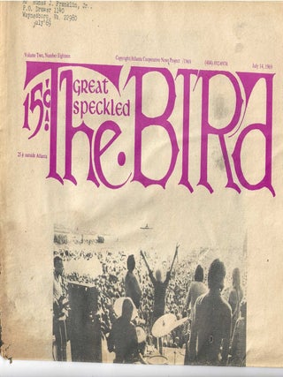 The Great Speckled Bird Vol. 2 No. 18 July 14, 1969